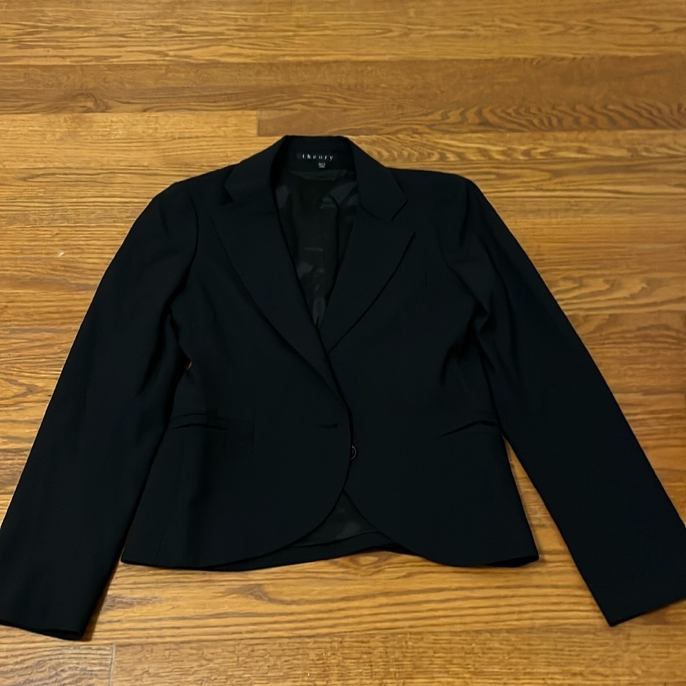 Theory Women’s Black Blazer Size 12